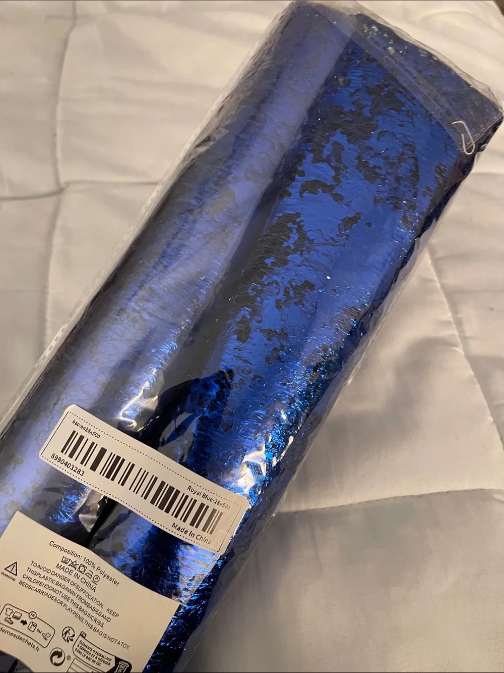Blue Metallic DIY